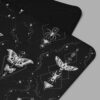 cosmic drifters entomon print yoga mat close