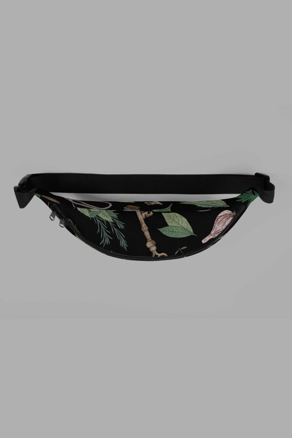 cosmic drifters forest witch print fanny pack top