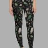 cosmic drifters forest witch print one piece yoga leggings
