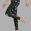 cosmic drifters forest witch print one piece yoga leggings side