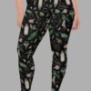 cosmic drifters forest witch print plus size leggings front