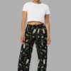 cosmic drifters forest witch print wide leg lounge pants front