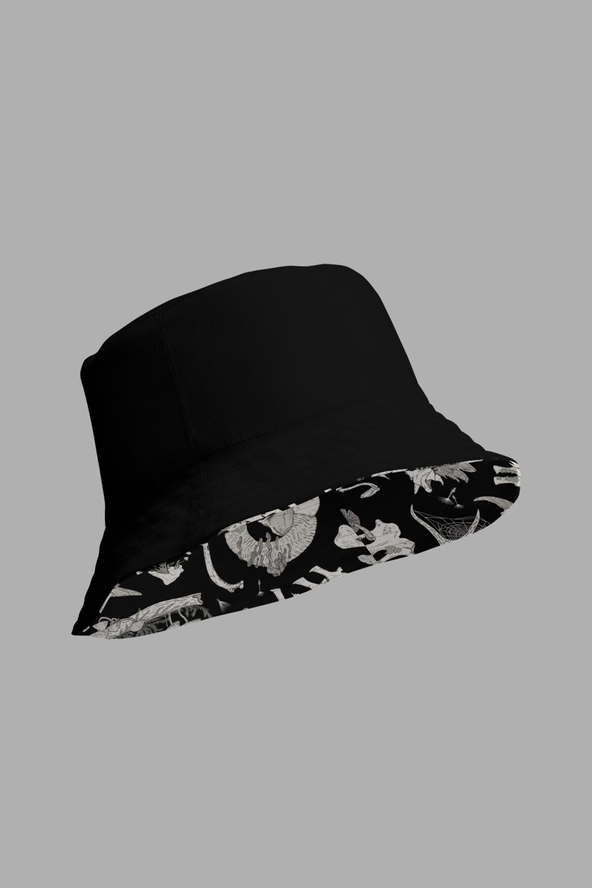 fungalis print reversible bucket hat