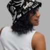 fungalis print reversible bucket hat