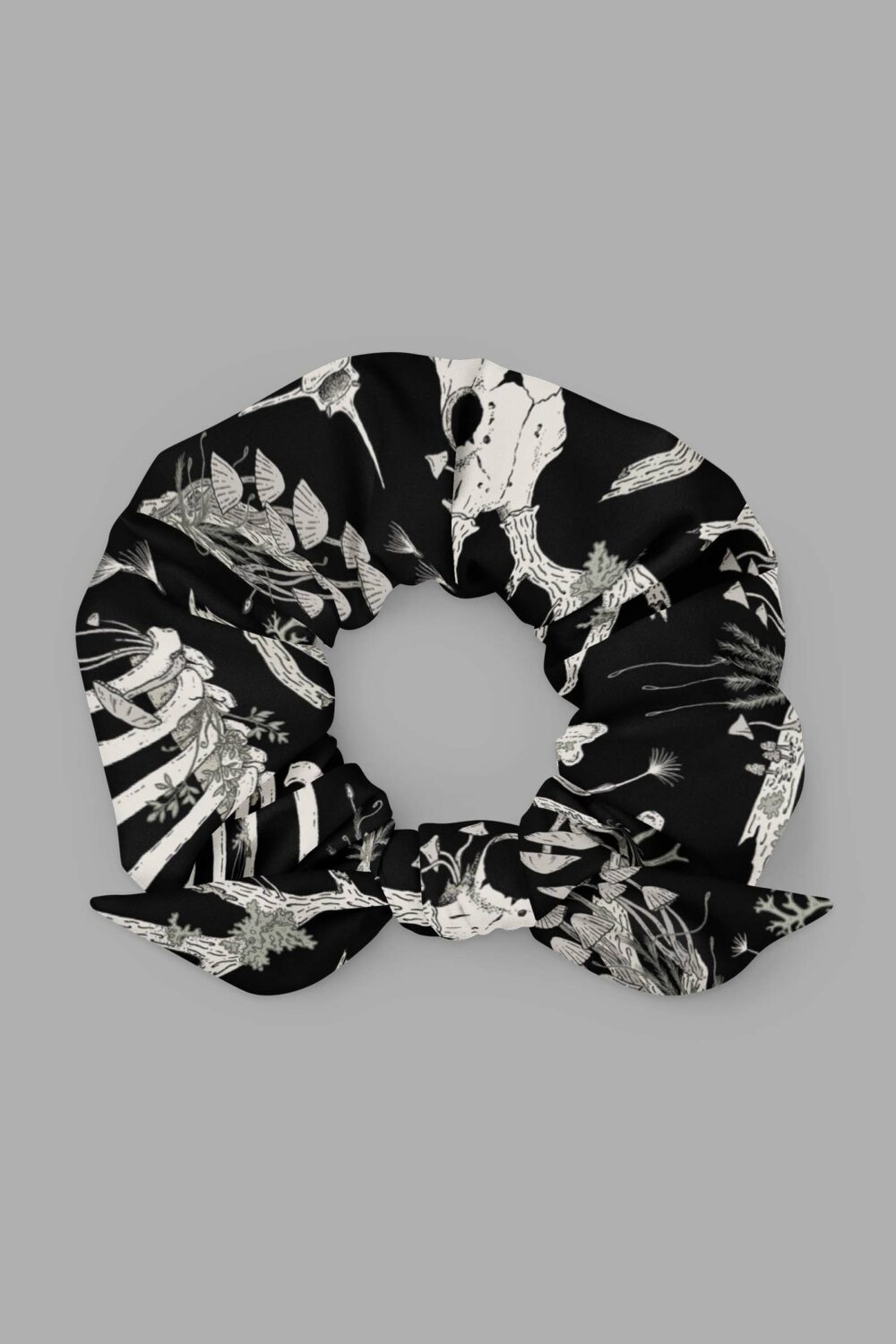 cosmic drifters fungalis print recycled scrunchie 2