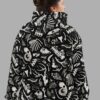 cosmic drifters fungalis print recycled unisex hoodie back