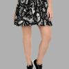 cosmic drifters fungalis print skater skirt front 2