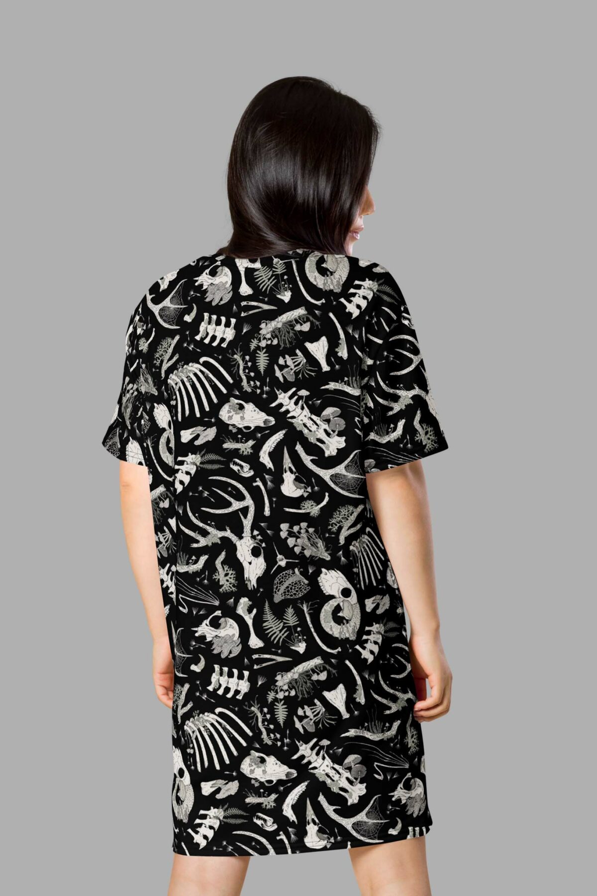 fungalis print t shirt dress