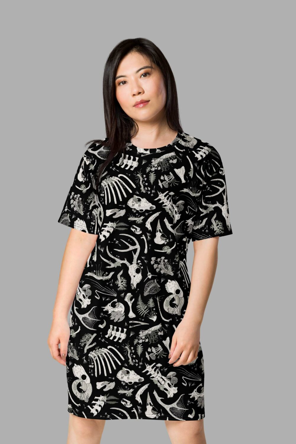 fungalis print t shirt dress