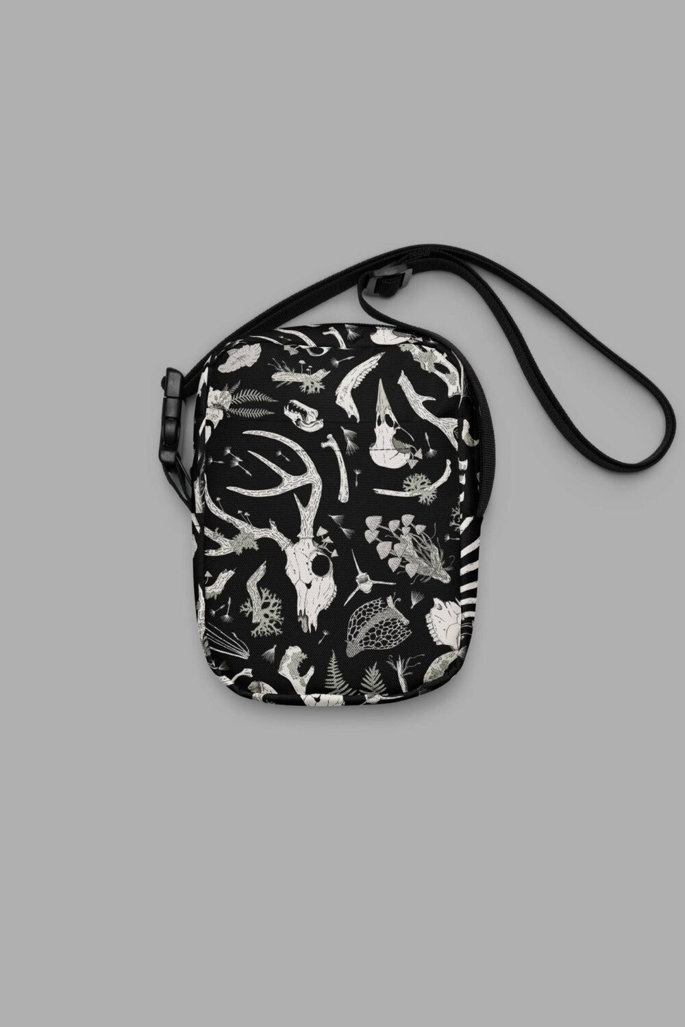 cosmic drifters fungalis print utility crossbody bag 4