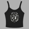 fungalis print women’s micro rib tank top