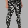 cosmic drifters fungalis print yoga leggings side