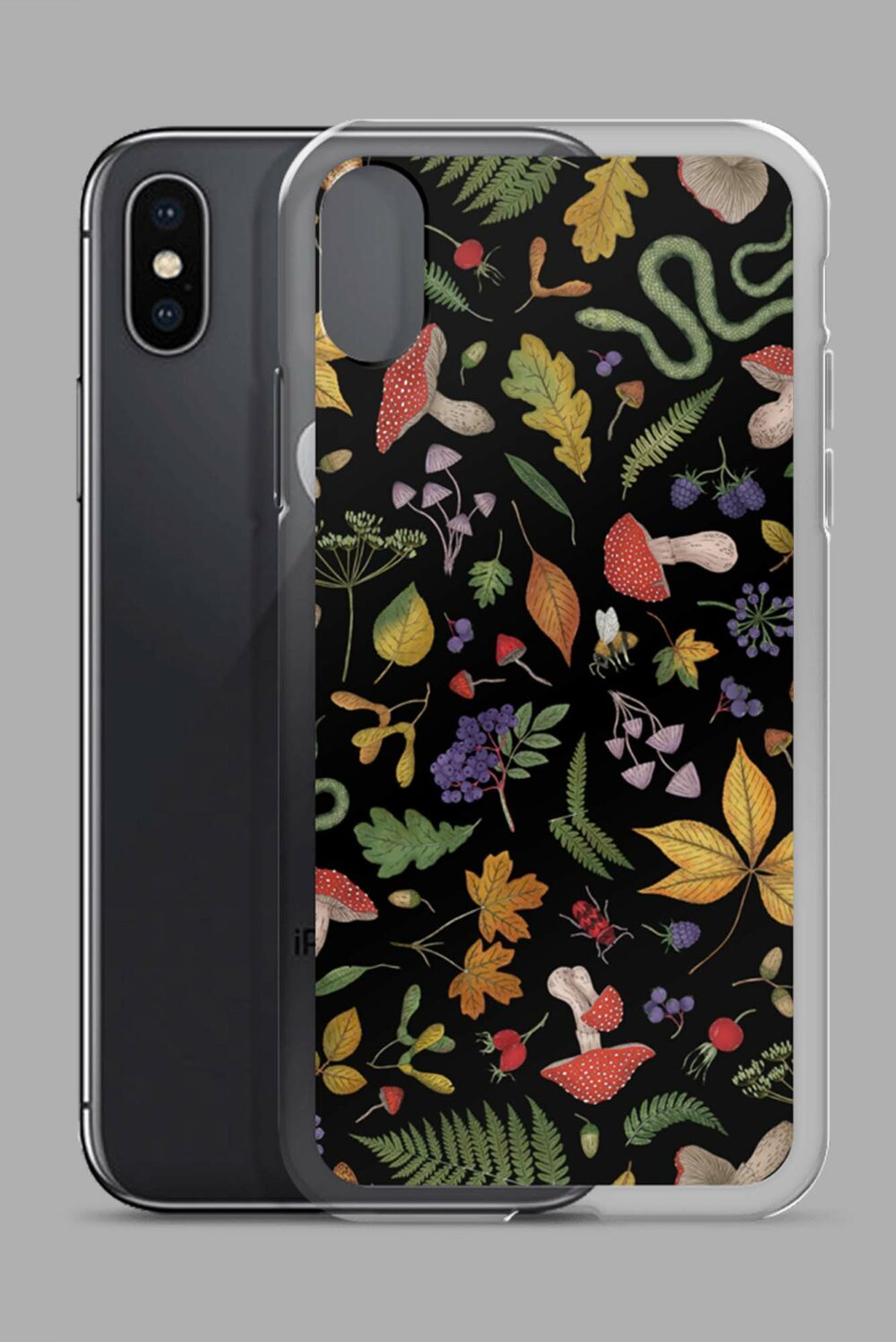 cosmic drifters hedge witch clear case for iphone iphone x xs case with phone 64e2646b2278a
