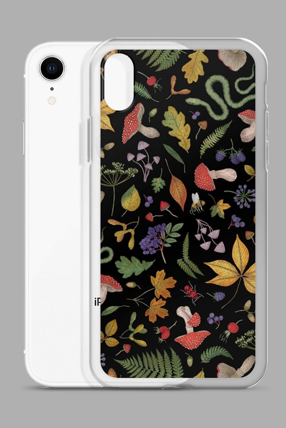 cosmic drifters hedge witch clear case for iphone iphone xr case with phone 64e2646b22870