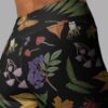 cosmic drifters hedge witch print one piece yoga leggings back close