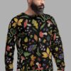 cosmic drifters hedge witch print sweater front2