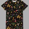cosmic drifters hedge witch print t shirt dress front2