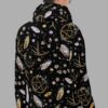cosmic drifters hoodie back2 earth witch print