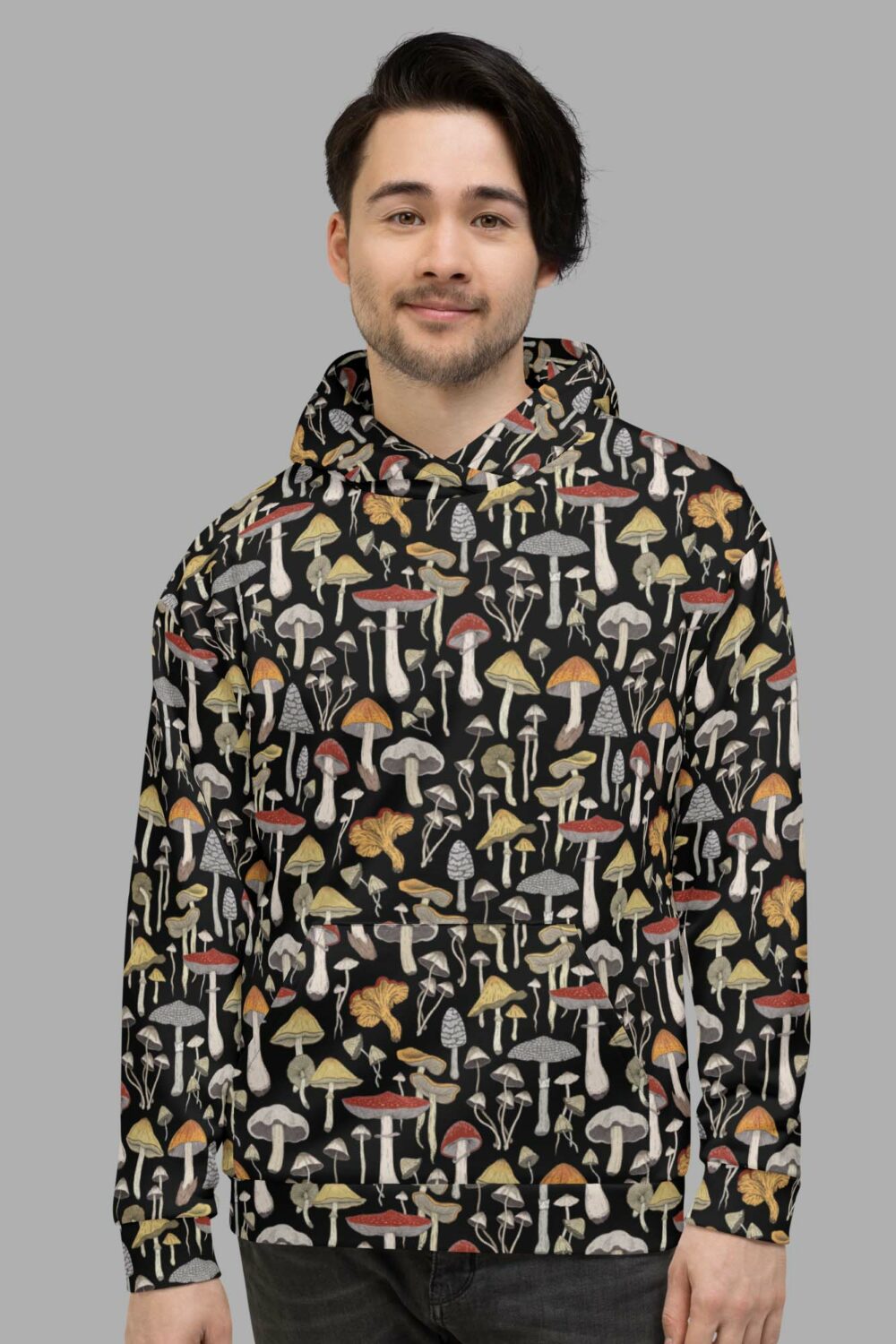 cosmic drifters hoodie dront2 mushroom print