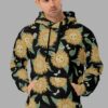 cosmic drifters hoodie front2 sunflower daze print