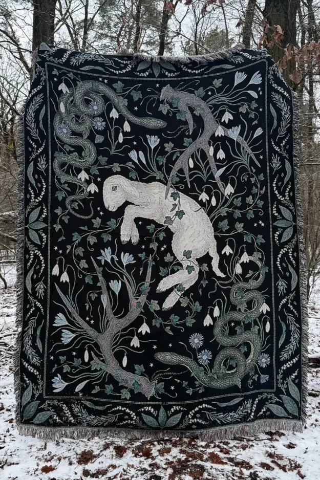 cosmic drifters imbolc tapestry