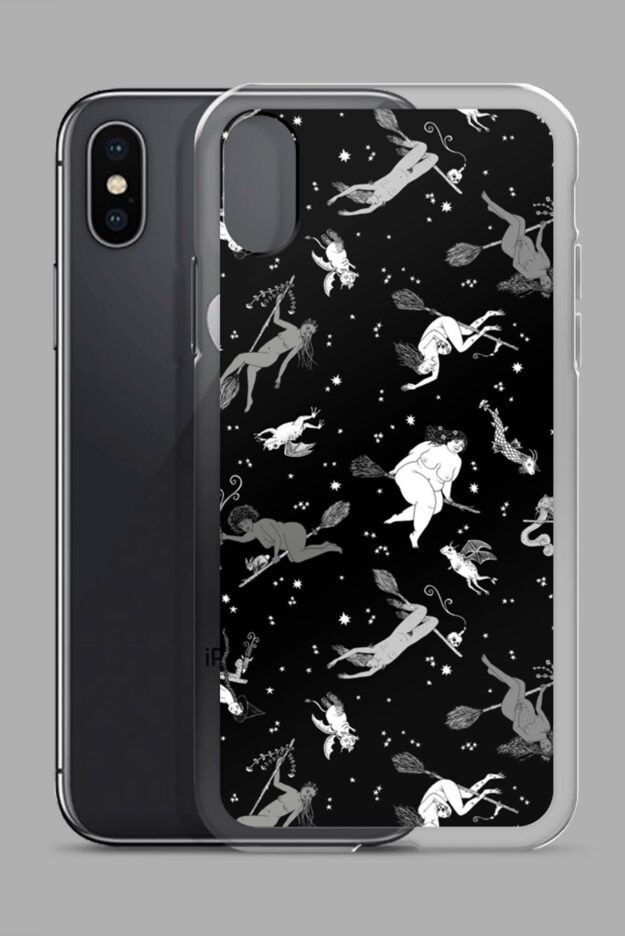 cosmic drifters intersectional witches clear case for iphone iphone x xs case with phone 64e2679fe3b3c