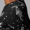 cosmic drifters intersectional witches print one piece yoga leggings close back