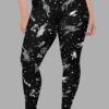 cosmic drifters intersectional witches print plus size leggings front