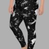 cosmic drifters intersectional witches print plus size leggings side