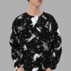 cosmic drifters intersectional witches print sweater front