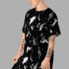 cosmic drifters intersectional witches print t shirt dress side
