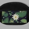 cosmic drifters lily pond print fanny pack inside