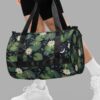 cosmic drifters lily pond print gym bag model