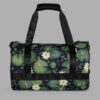 cosmic drifters lily pond print gym bag side