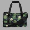 cosmic drifters lily pond print gym bag side2