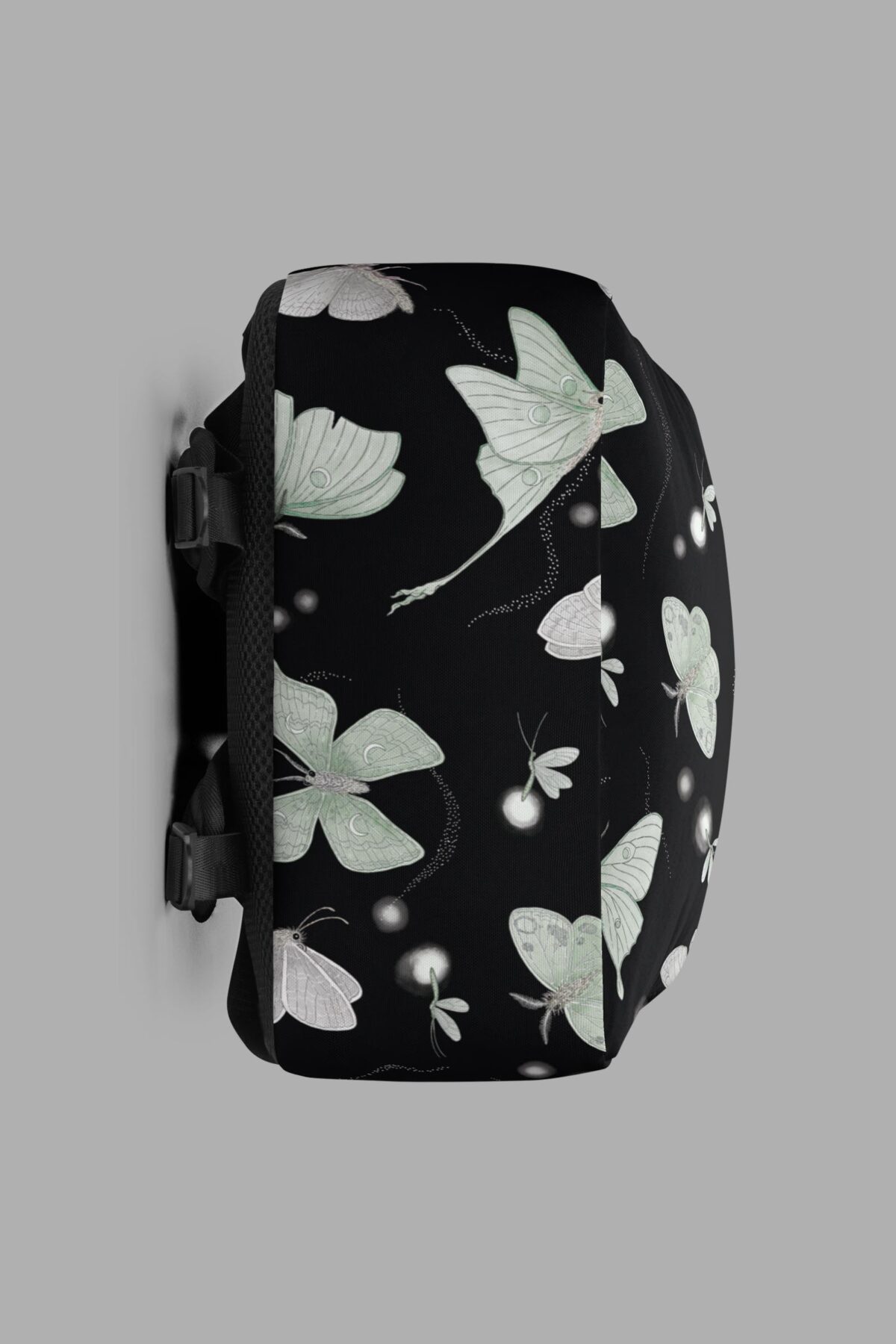 cosmic drifters moonflight print backpack bottom
