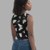 cosmic drifters moonflight print crop top back