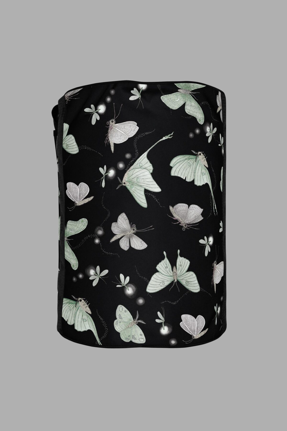 cosmic drifters moonflight print gym bag bottom