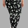 cosmic drifters moonflight print plus size leggings back