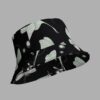 cosmic drifters moonflight print reversible bucket hat