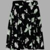 cosmic drifters moonflight print skater skirt front 2