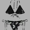 cosmic drifters moonflight print triangle bikini back2