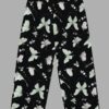 cosmic drifters moonflight print unisex wide leg pants front 2