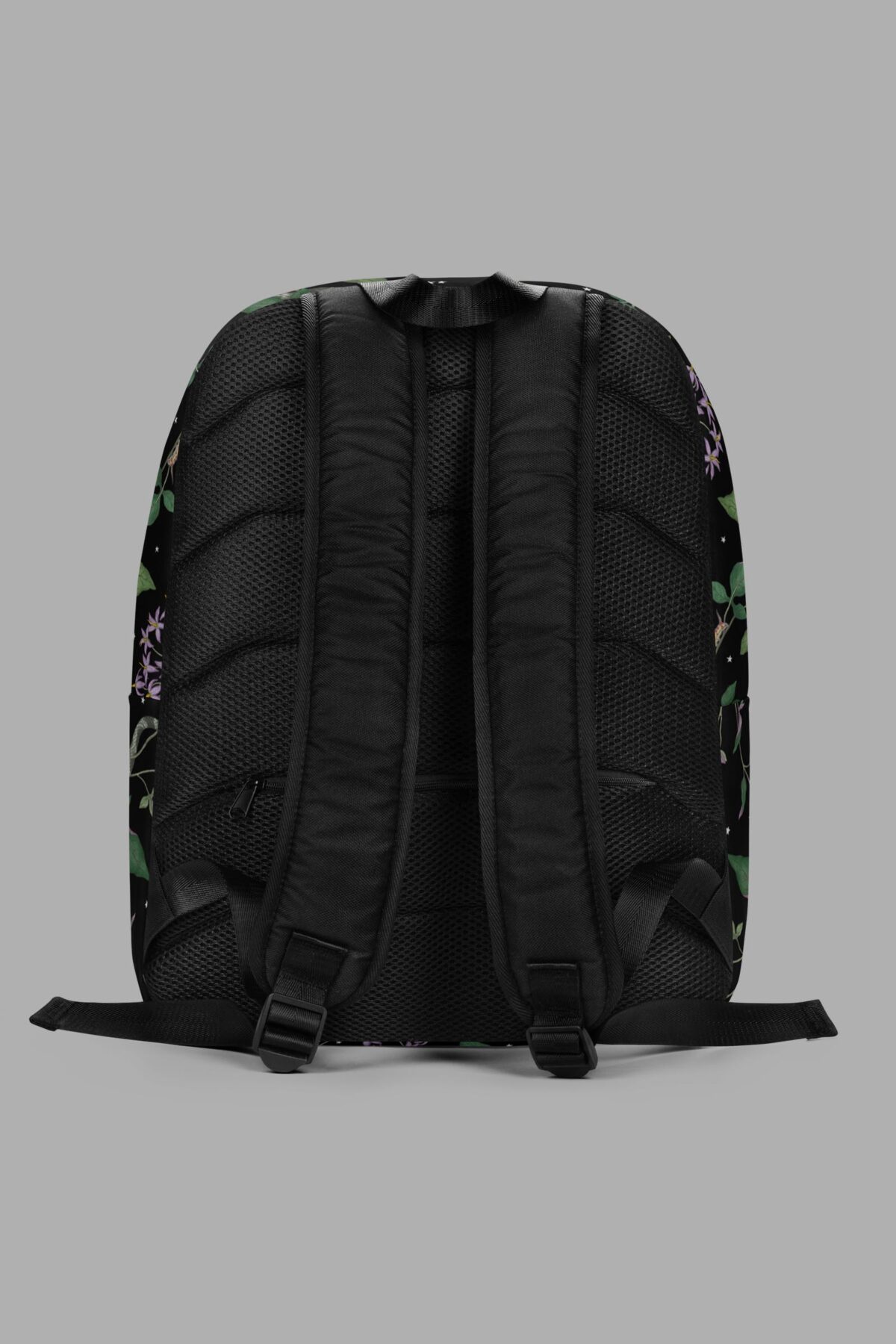 cosmic drifters nightshade print backpack back