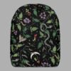cosmic drifters nightshade print backpack front