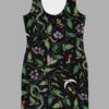 cosmic drifters nightshade print bodycon dress front2