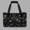cosmic drifters nightshade print gym bag side