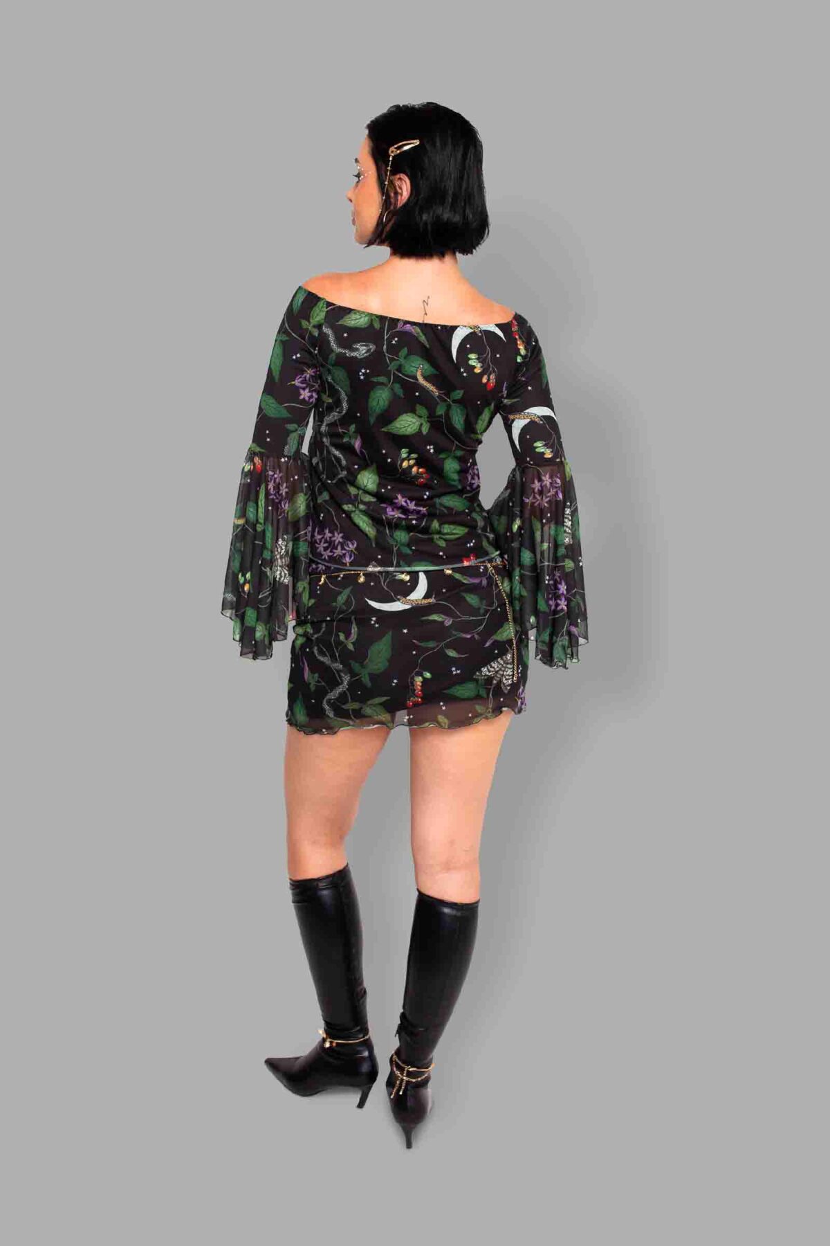 cosmic drifters nightshade print mesh top back2