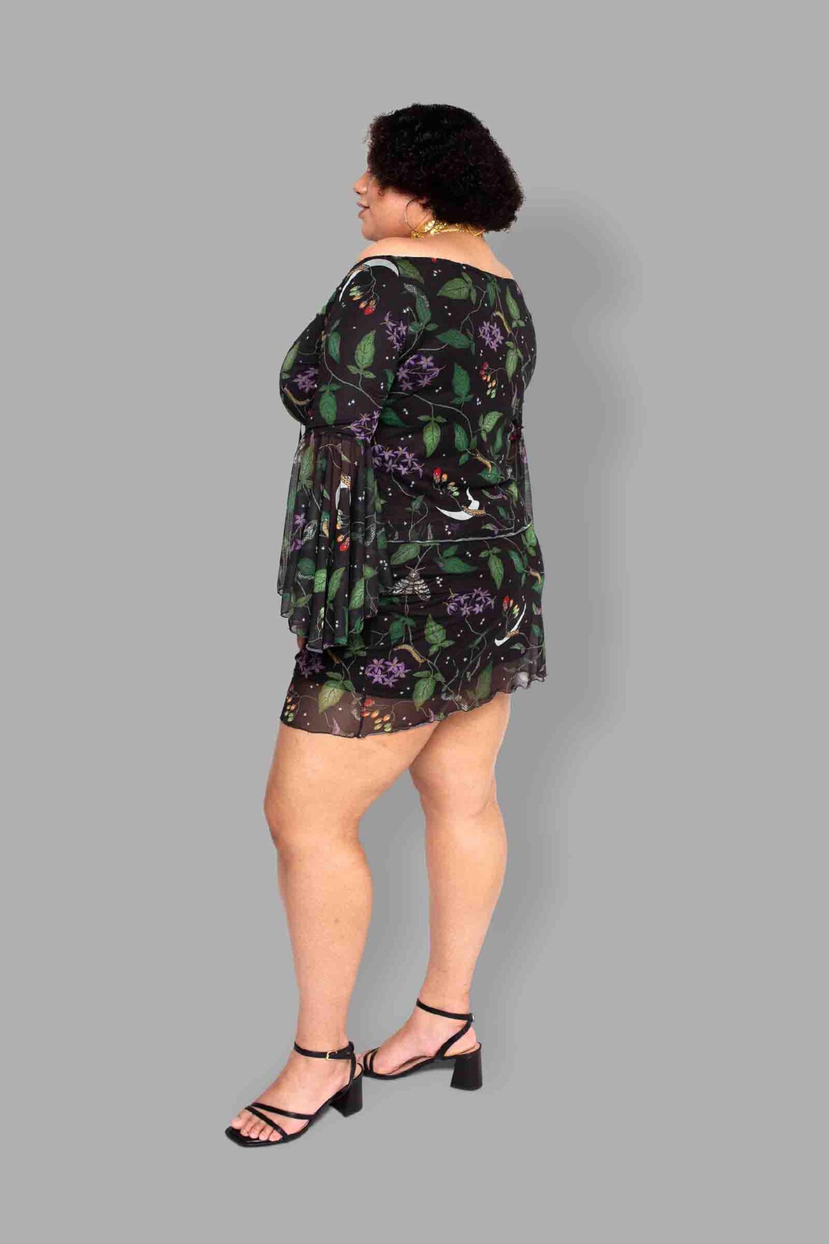 cosmic drifters nightshade print mesh top side