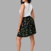 cosmic drifters nightshade print skater skirt back